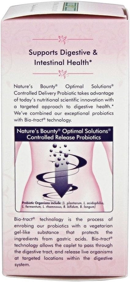 Nature's Bounty Probiotics Targeted Release Caplets, 30 Caplets (Pack of 2)