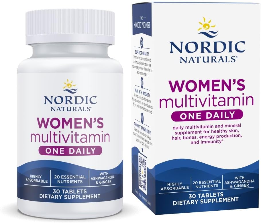 Nordic Naturals Women’s Multivitamin One Daily - 30 Tablets - görsel 1