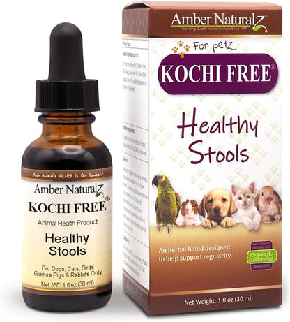 Amber NaturalZ Kochi Free Herbal Supplement for Pets – Supports Digestive Balance – 118ml