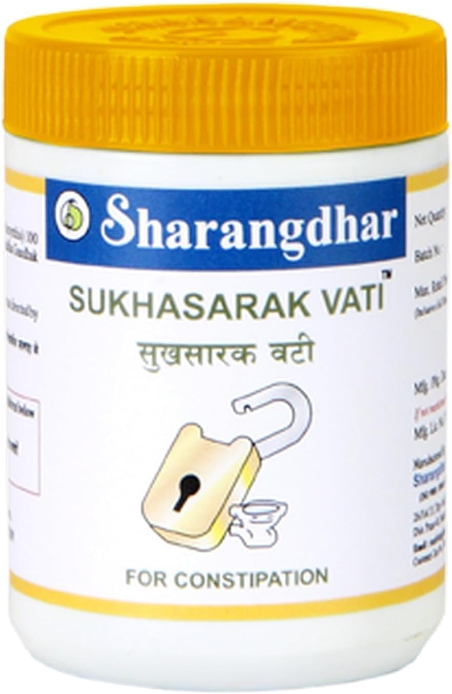 Sukhasarak Vati - 100% Ayurvedic & Herbal, 60 Tablets - görsel 1