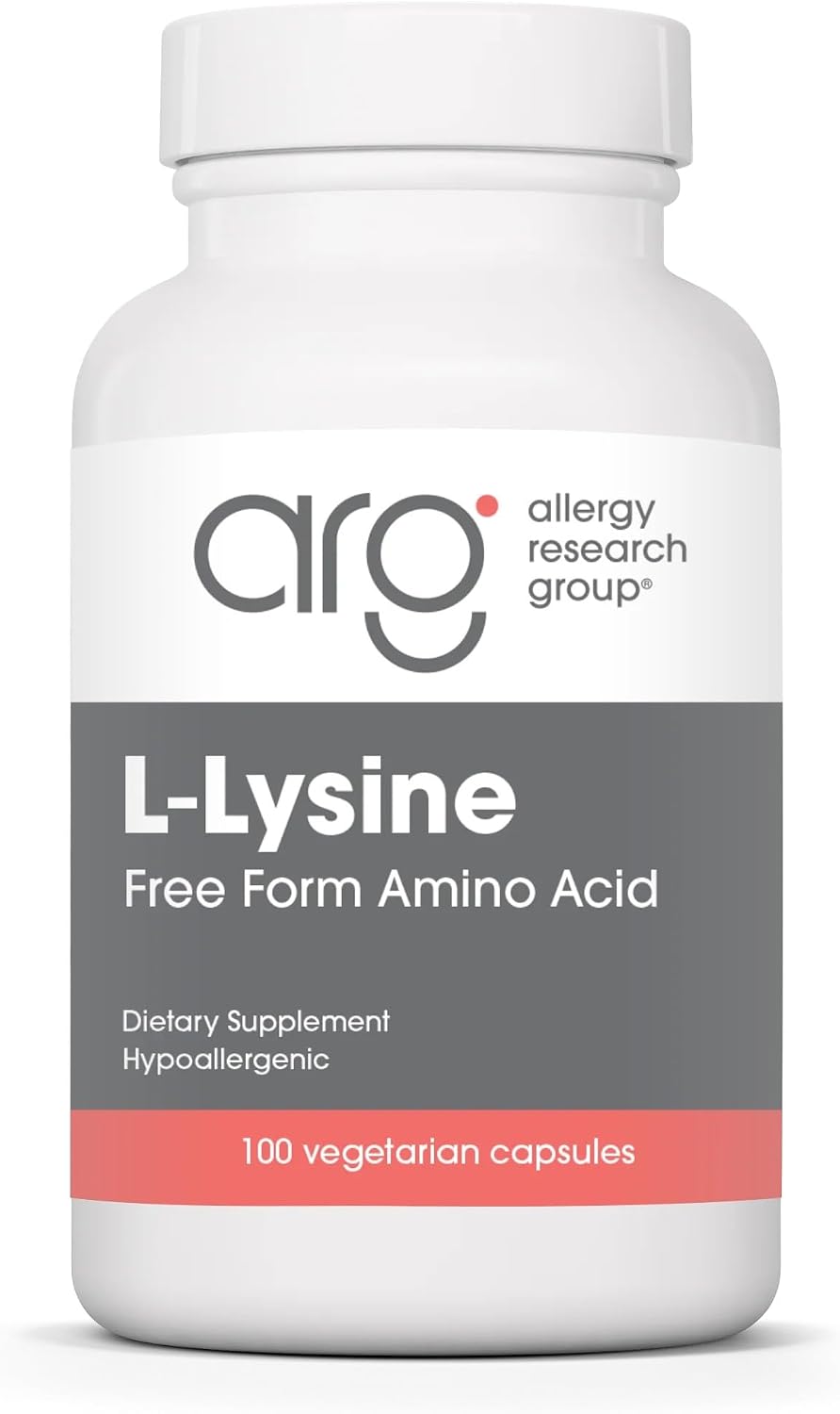 NutriCology L-Lysine 500mg - Essential Amino Acid Supplement - 100 Capsules - görsel 1