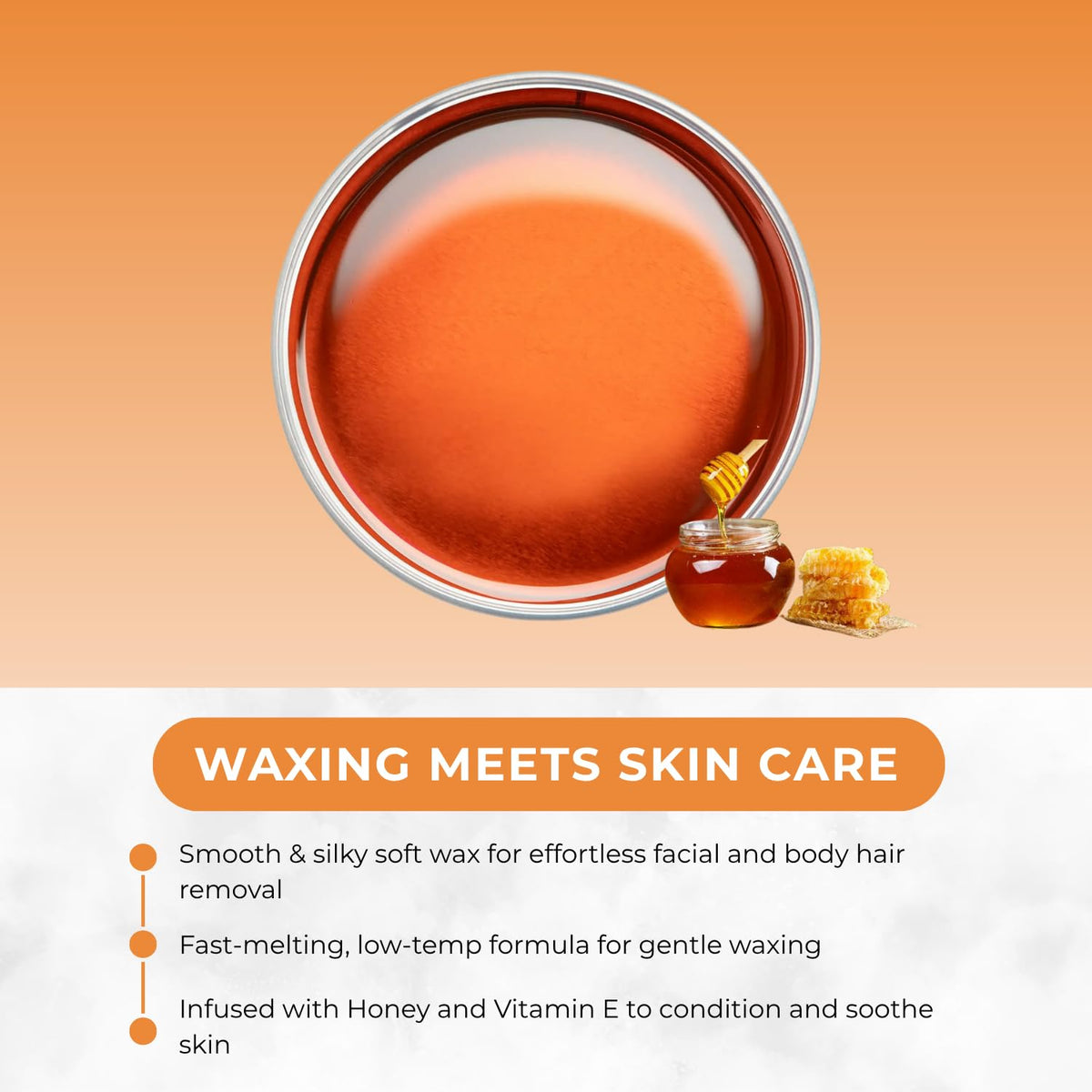 NaturaverdePro Honey Soft Wax for Body and Facial Hair Removal - 400 g - görsel 2