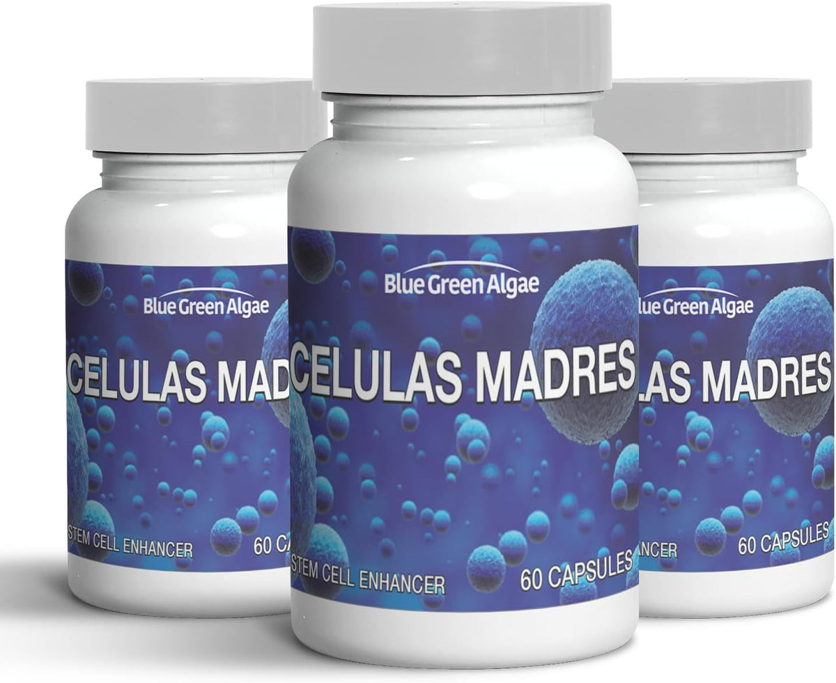 Celulas Madres Stem Cell Supplement for Anti-Ageing & Longevity, Non-GM, Gluten-Free, Vegetarian Capsules, 60 Count (4 Pack) - görsel 8