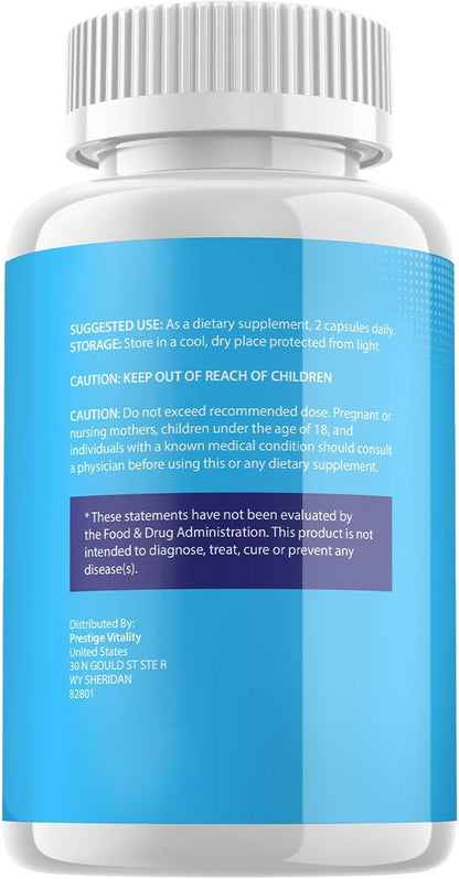 ProstaDrive Supplement for Men – Advanced Energy Capsules, Prostate & Bladder Support (60 Capsules)