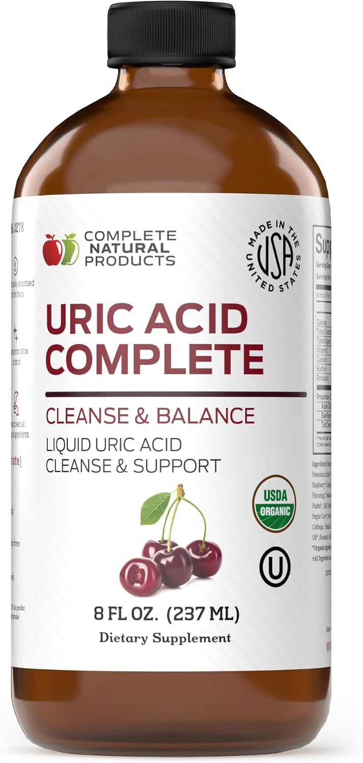 Uric Acid Complete - Liquid Supplement for Uric Acid Support, 473 ml - görsel 10