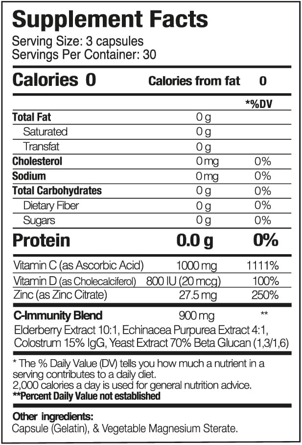 Vitamin C - Support Your Body - 180 Capsules (2-Pack) - görsel 3
