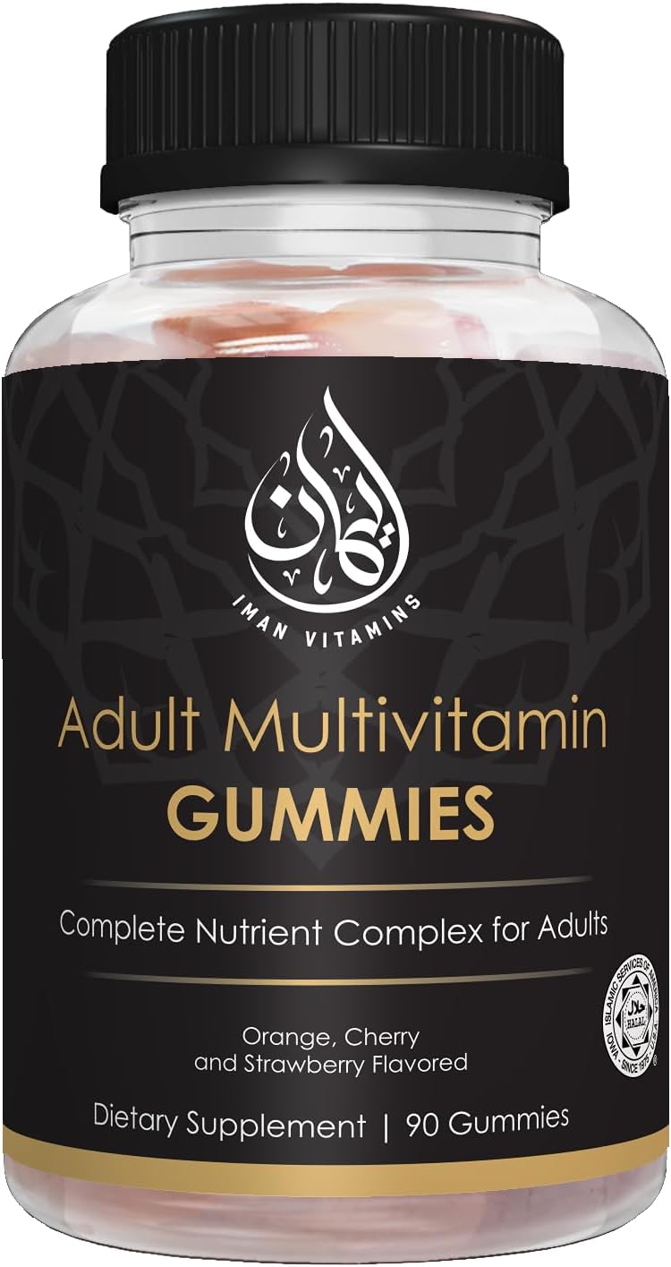 Iman Vitamins Halal Complete Complex Adult Multivitamin Gummies - görsel 1
