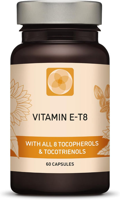 Ultra Tocotrienol 200mg Vitamin E – All Four Tocotrienols – No Tocopherols (30 Capsules)
