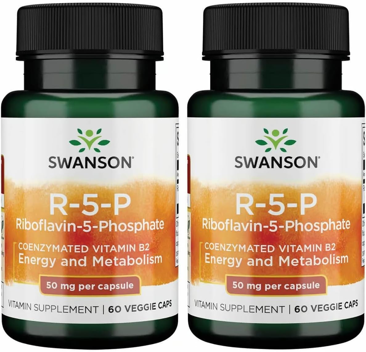 Swanson R-5-P (Riboflavin-5-Phosphate) - 60 Capsules - görsel 8