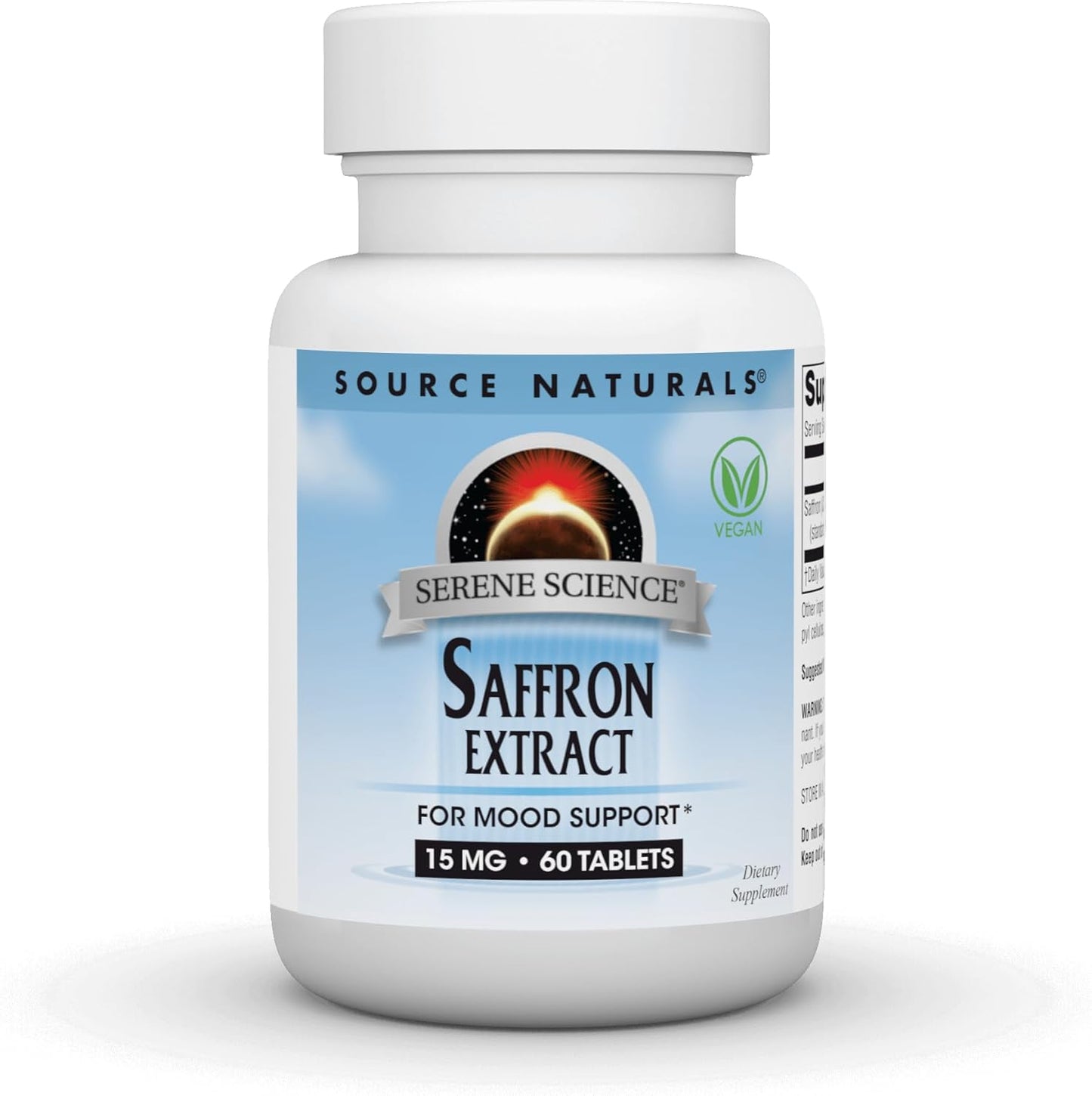 Source Naturals Serene Science Saffron Extract for Emotional Wellbeing - 15 mg - 60 Tablets - görsel 1