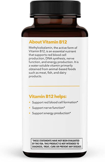 LifeSeasons Essentials Vitamin B12 10,000 – Fast-dissolving sublingual tablet for convenient uses – Image 3