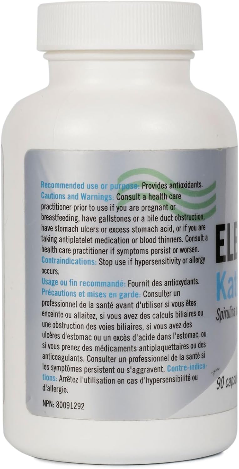 Eleotin Value Pack Katharos - Natural Seaweed-Based Supplement for Gentle Cleansing & Wellness Support (270 Capsules) - görsel 7