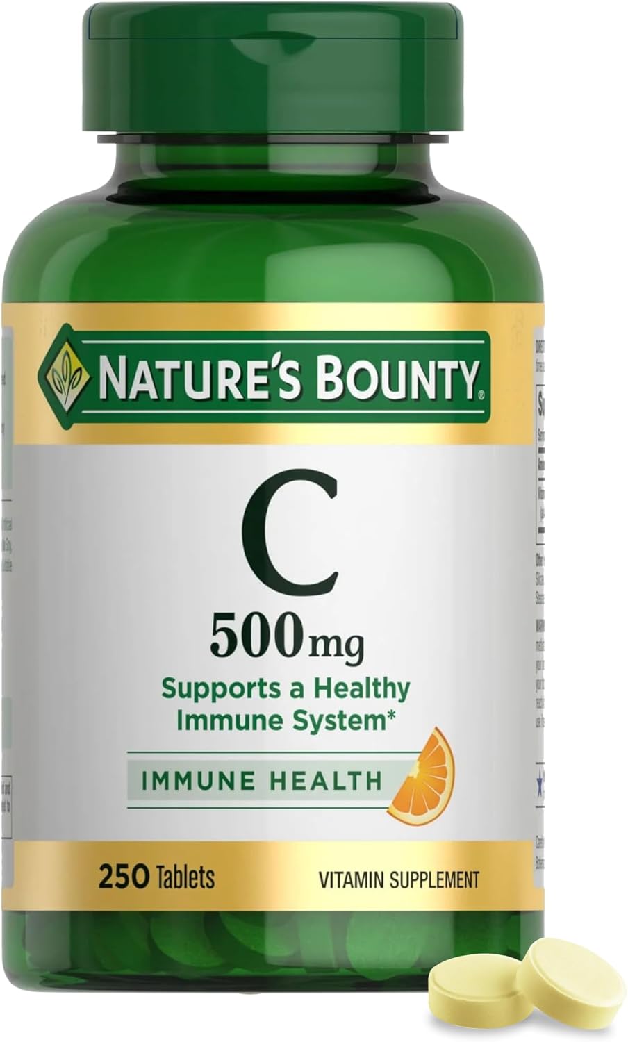 Nature's Bounty Vitamin C 500 mg Tablets, 100 Count (Pack of 6) - görsel 2