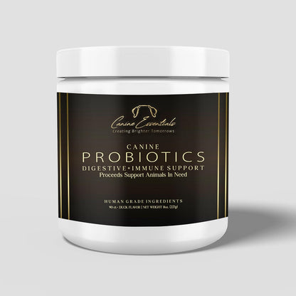 Canine Essentials Probiotics for Dogs – Duck Flavour – 90 Chews (227 g) – Digestive & Immune Support