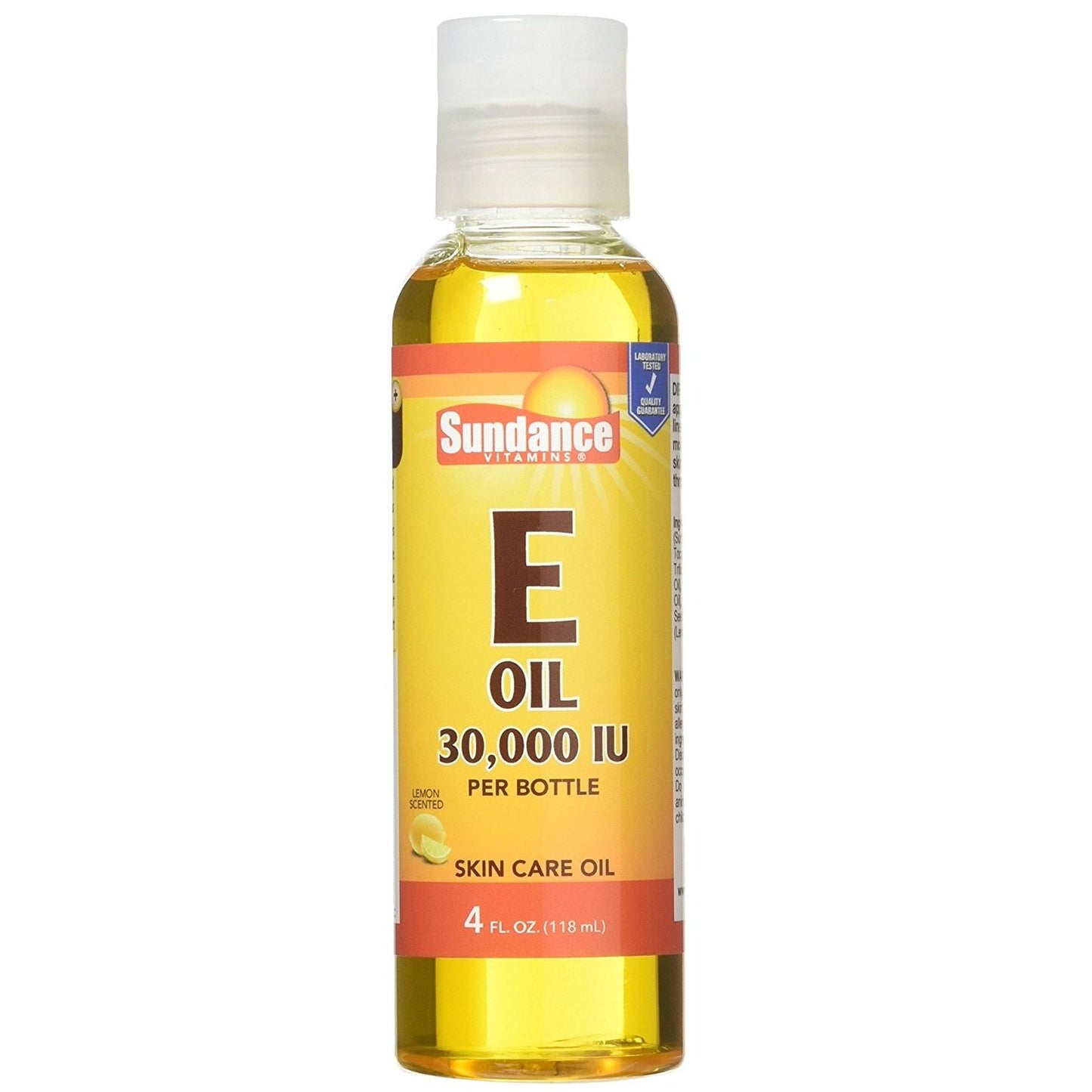 Sundance Vitamin E Oil 30,000 IU Skin Care Oil – Lemon Scented - görsel 1