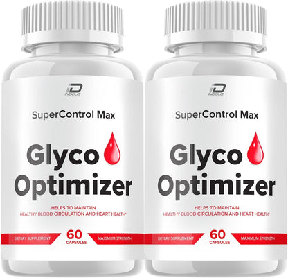 Super Control Max Glycogen Support Capsules – Advanced Formula (2 Pack, 120 Capsules)
