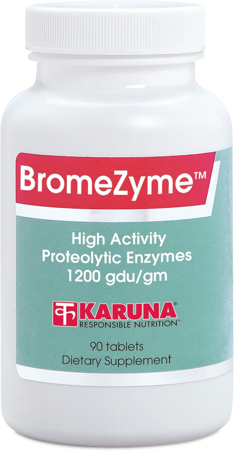 Karuna BromeZyme - 90 Tablets - görsel 1