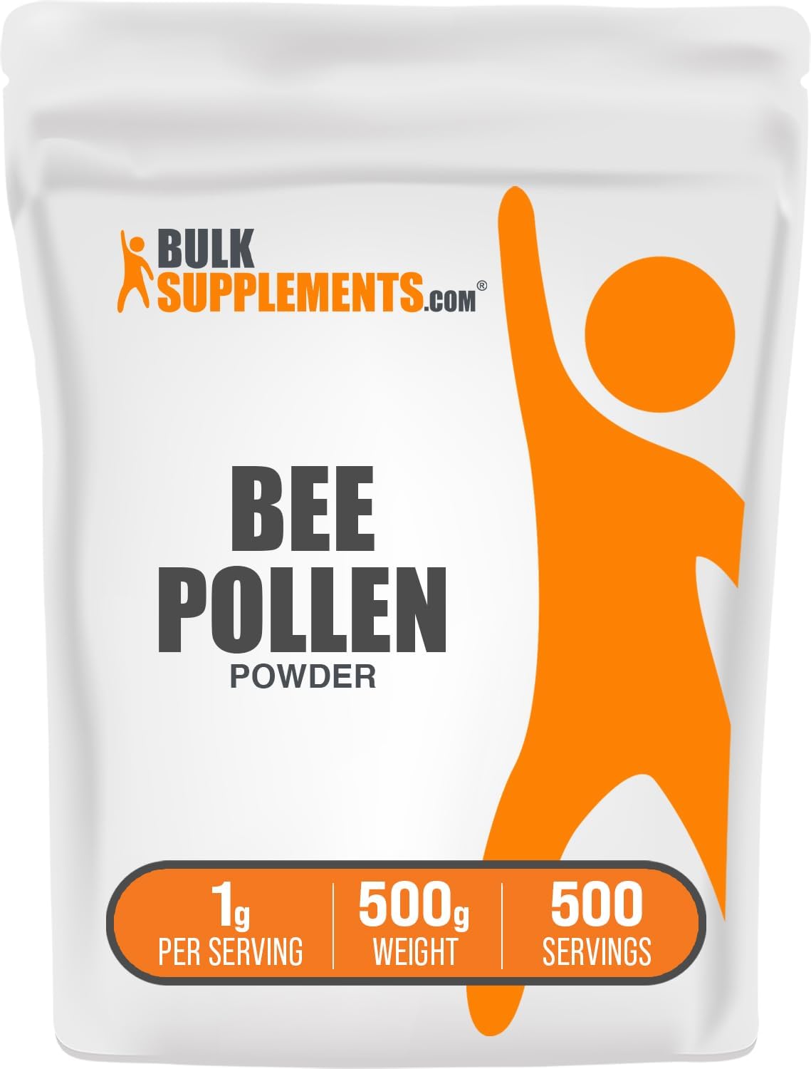 BulkSupplements Bee Pollen Powder - Superfood Supplement, 1g per Serving, 500g - görsel 1