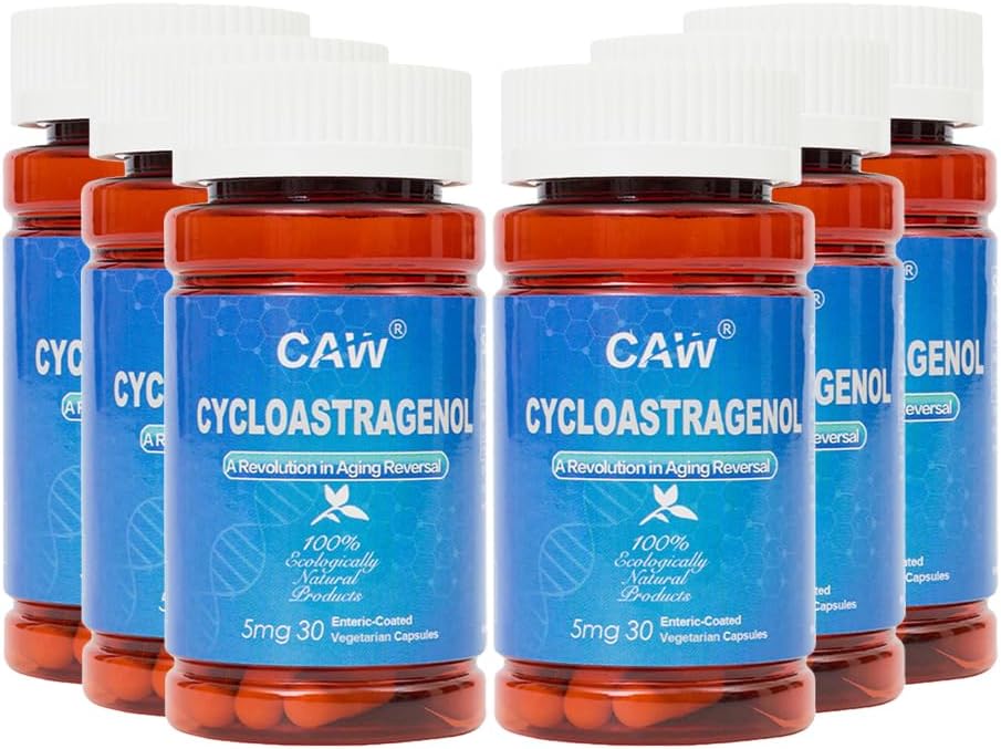 CAW Hypersorption Cycloastragenol 5 mg – Telomere Support – Enteric-Coated Capsules (90 Capsules) - görsel 8