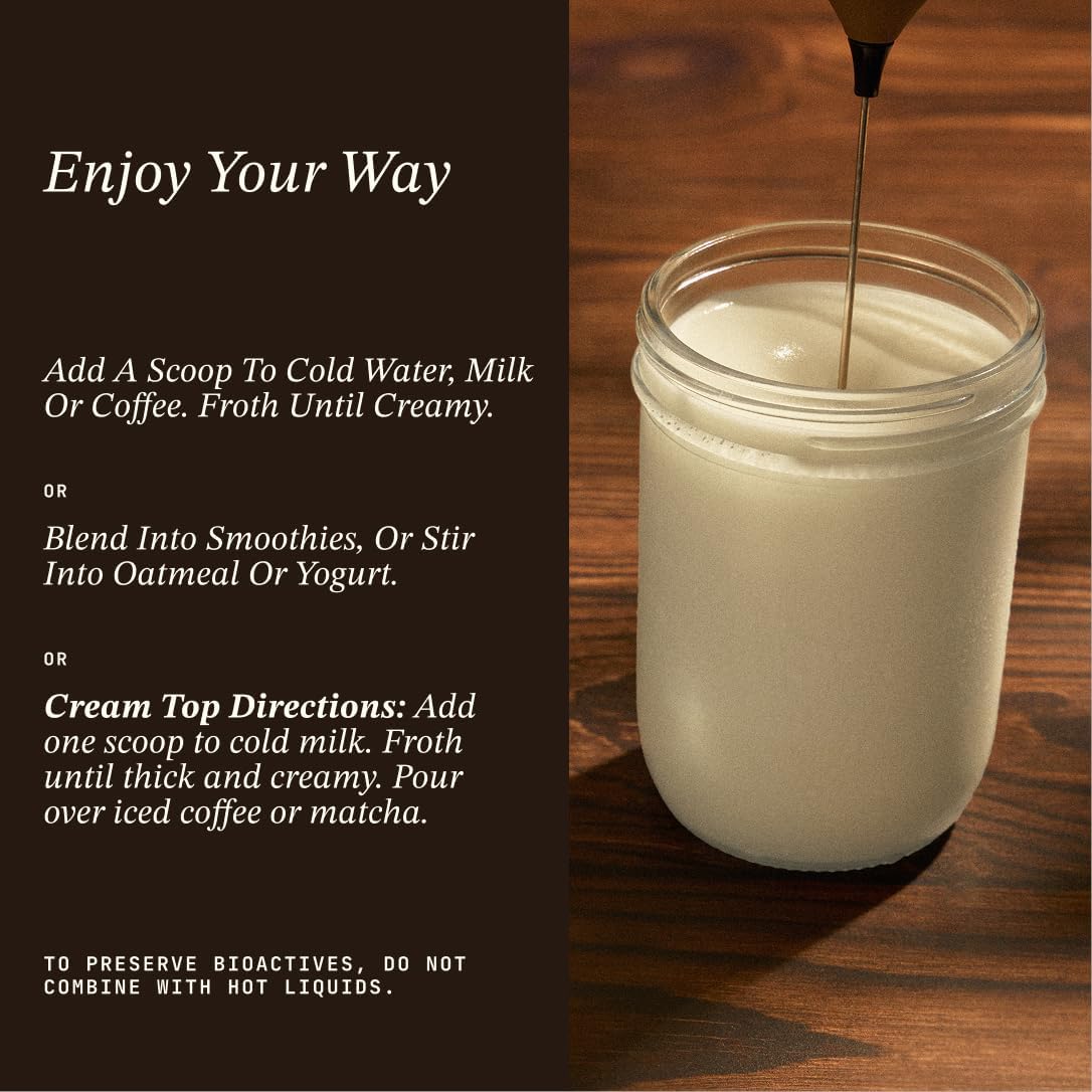 Cowboy First Milking Grass-Fed Colostrum Powder - Vanilla, 40 Servings - görsel 6