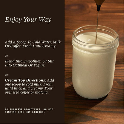 Cowboy First Milking Grass-Fed Colostrum Powder - Vanilla, 40 Servings
