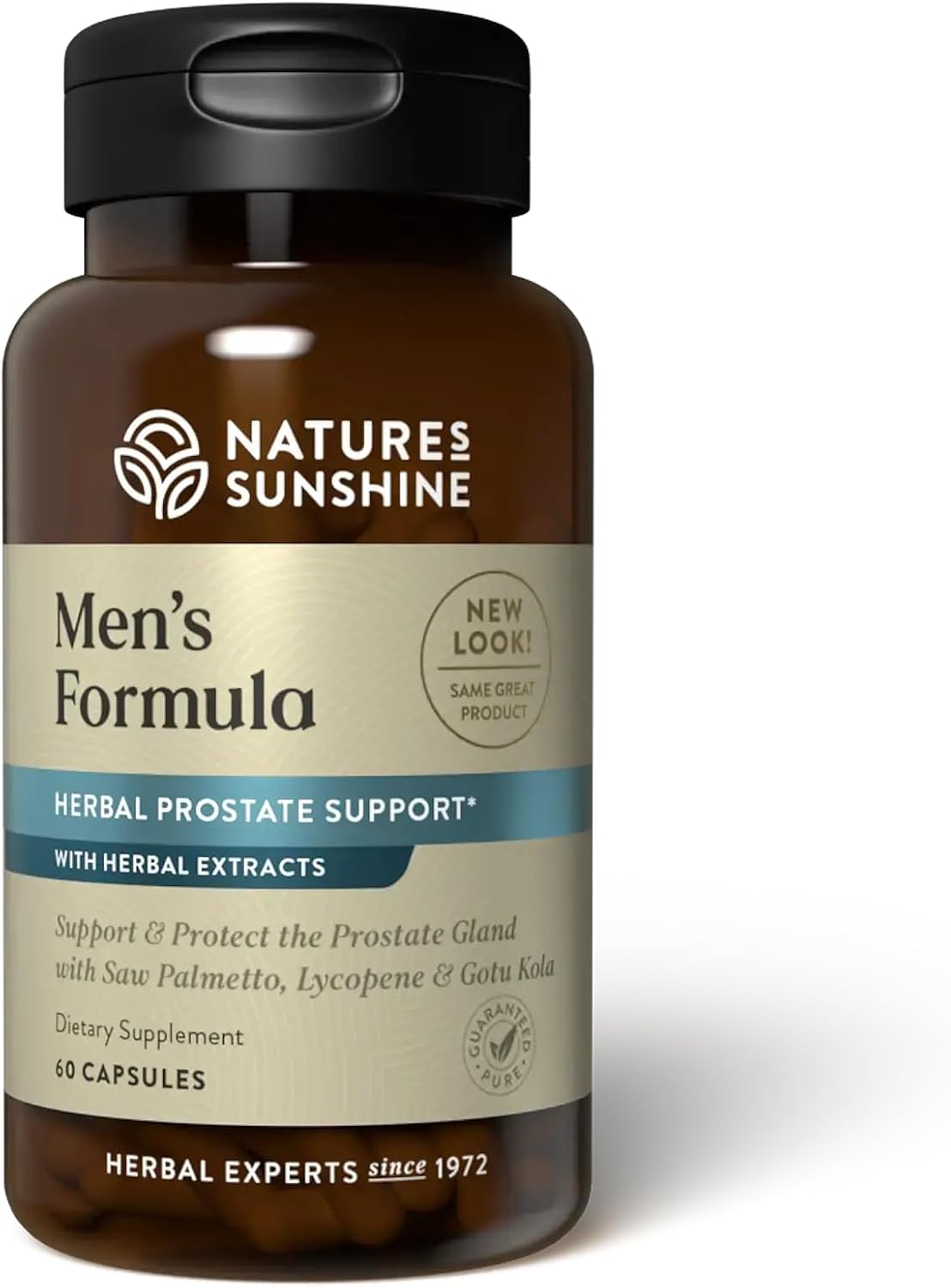 Nature's Sunshine Men's Formula with Lycopene (60 Capsules) – Supports Male Glandular Health - görsel 1