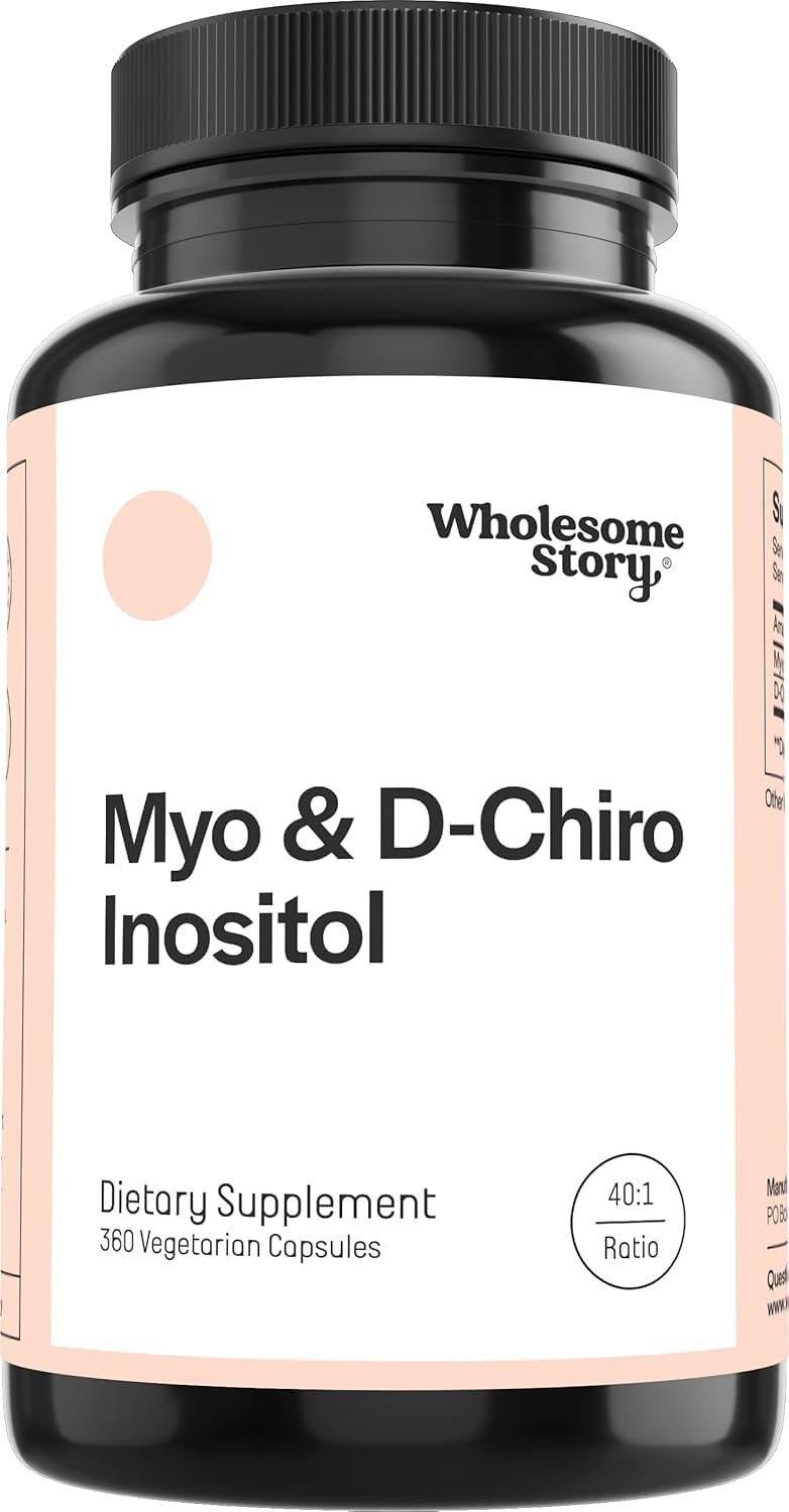 Wholesome Story Myo-Inositol & D-Chiro Inositol Powder - 40:1 Ratio, 90 Servings - görsel 9