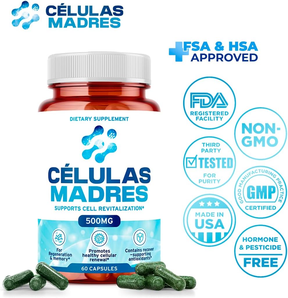 Aura Vitamins Stem Cell Supplement 500mg – 180 Capsules - görsel 4