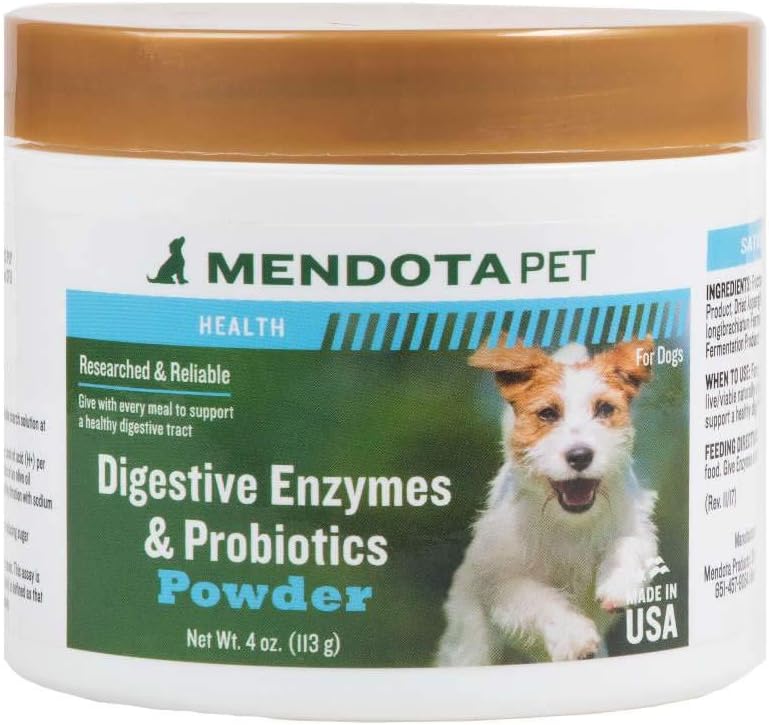 Mendota Pet Digestive Enzymes & Probiotics (Powder) - Dog Probiotics - görsel 1