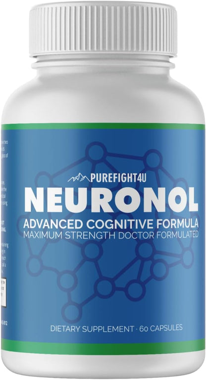 Neuronol Advanced Cognitive Formula – Supports Brain Function & Boosts Cognitive Performance | 60 Capsules