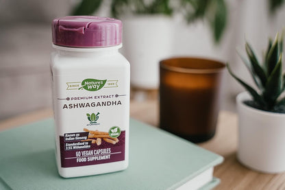 Nature's Way Ashwagandha, 60 Vegetable Capsules