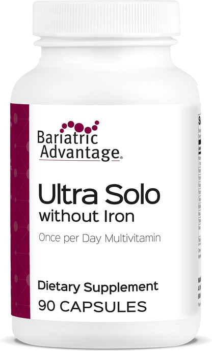 Bariatric Advantage Ultra Solo Without Iron – Once-Daily Multivitamin for Bariatric Patients