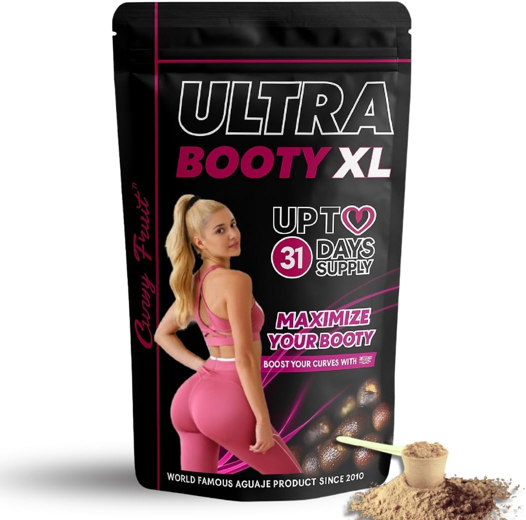 Curvy Fruit Maximise Your Bottom Growth - Aguaje & Black Maca Root Powder (139 g, 31-Day Supply) - görsel 1