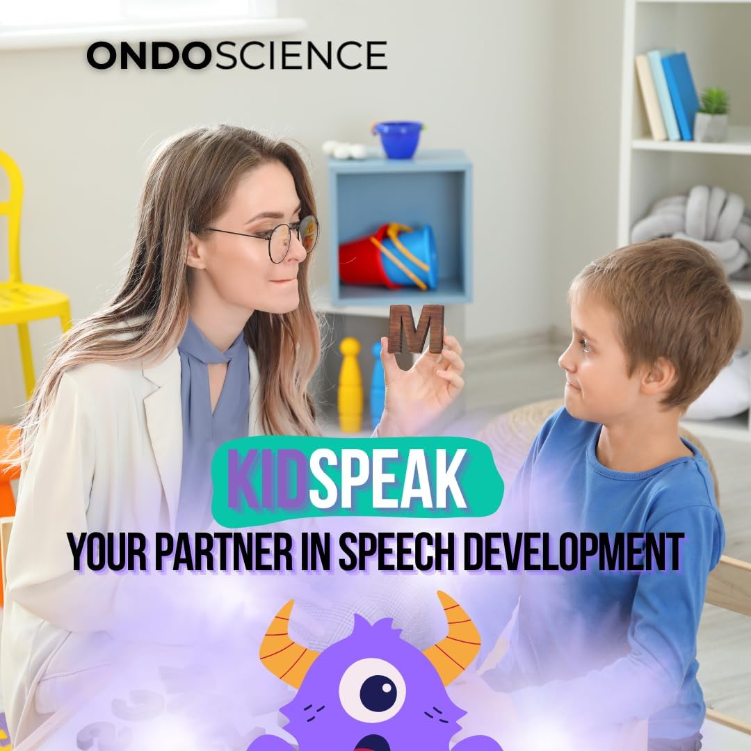 KIDSPEAK Speech Support Supplement for Children – Natural Vitamins and Minerals, Communication and Learning Aid - görsel 5