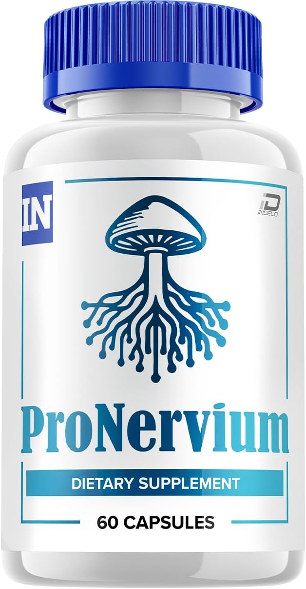 Pronervium Nerve Health Support Capsules – Nootropic Focus Supplement (60 Capsules) - görsel 1