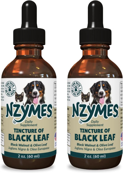 BlackLeaf Tincture for Pets – 2 Pack