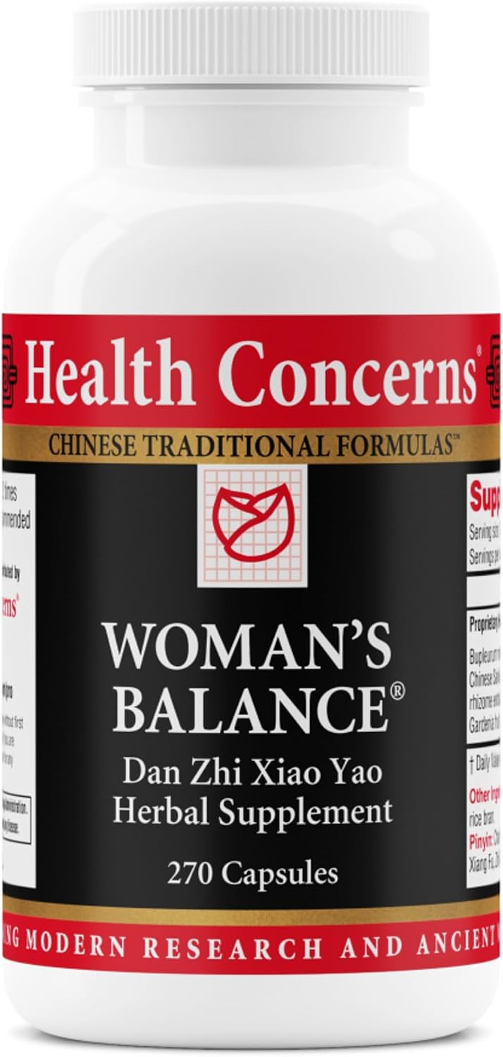 Health Concerns Woman’s Balance – Herbal Supplement for PMS Relief & Hormone Support – 270 Capsules - görsel 1