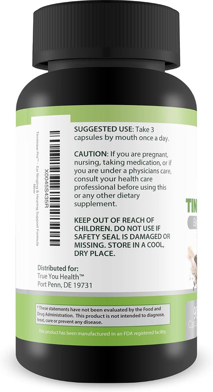 Tinniease Pro - Ear Ringing & Hearing Support Capsules