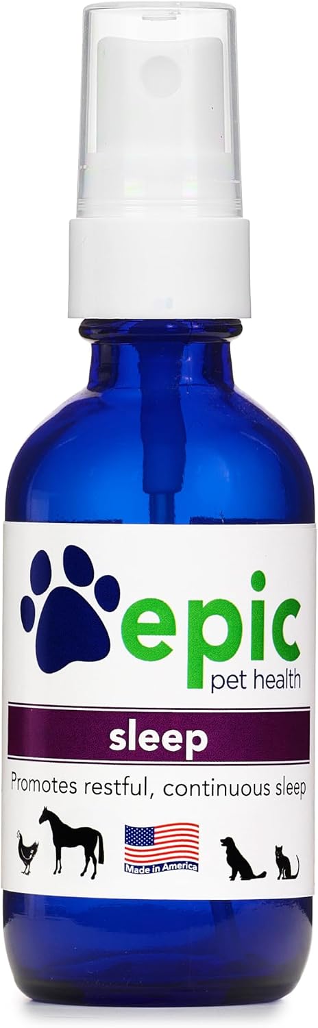 Sleep - All Natural Liquid Supplement for Pets - Promotes Restful Sleep (2 fl oz / 59 ml Spray) - görsel 1