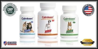 Calmkeen 75 mg Behaviour Support Capsules for Small Dogs & Cats - Calming Supplement