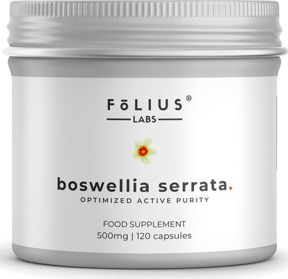 Boswellia Serrata Extract Supplement 500mg - Healthy Joint Support, Muscle Relief Support - 65% Boswellic Acids - Extracted – Image 1