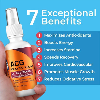 Results RNA ACG Glutathione Extra Strength – Support immune function – A strong immune system relies on adequate – Image 2