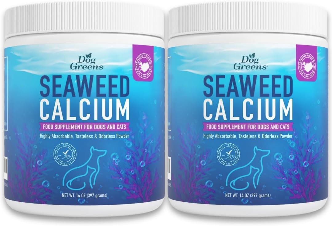 Dog Greens Seaweed Calcium for Pets Powder, 397g (2 Pack) - görsel 1