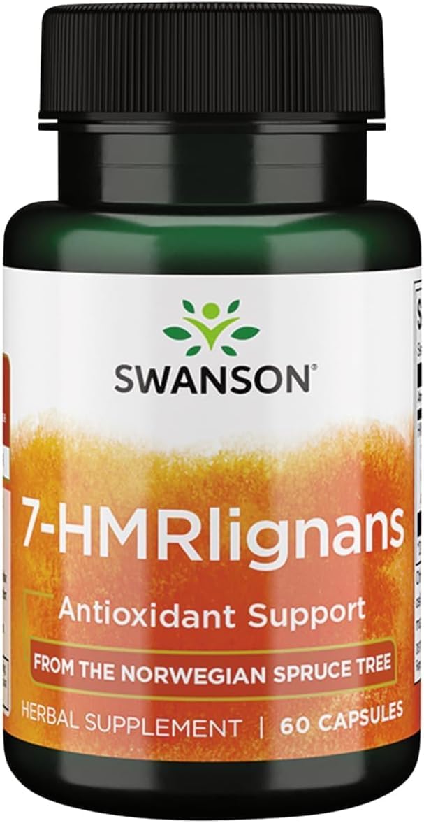 Swanson 7-HMRLignans from Norwegian Spruce Tree 40 mg, 60 Capsules - görsel 1