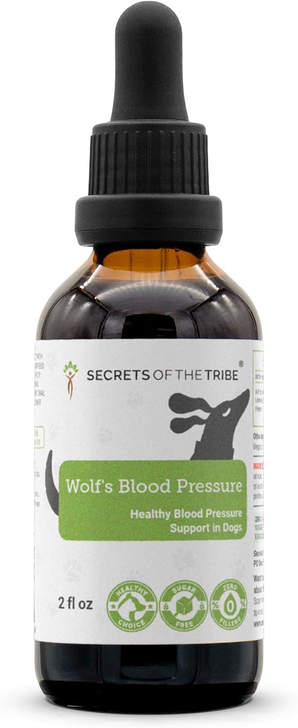 Wolf's Blood Pressure - Natural Herbal Supplement for Dogs (60 ml) - görsel 1