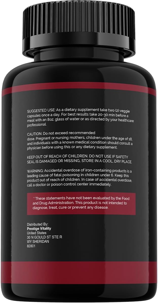 Erecpower Capsules for Men - Advanced Formula Food Supplement (60 Capsules) - görsel 2