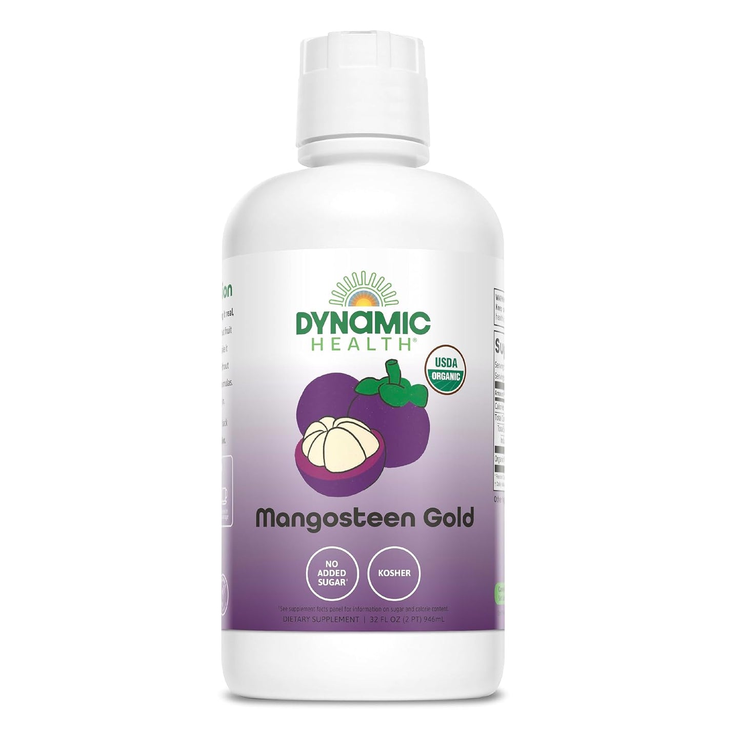 Dynamic Health Organic Mangosteen Gold Juice, 946 ml - görsel 1