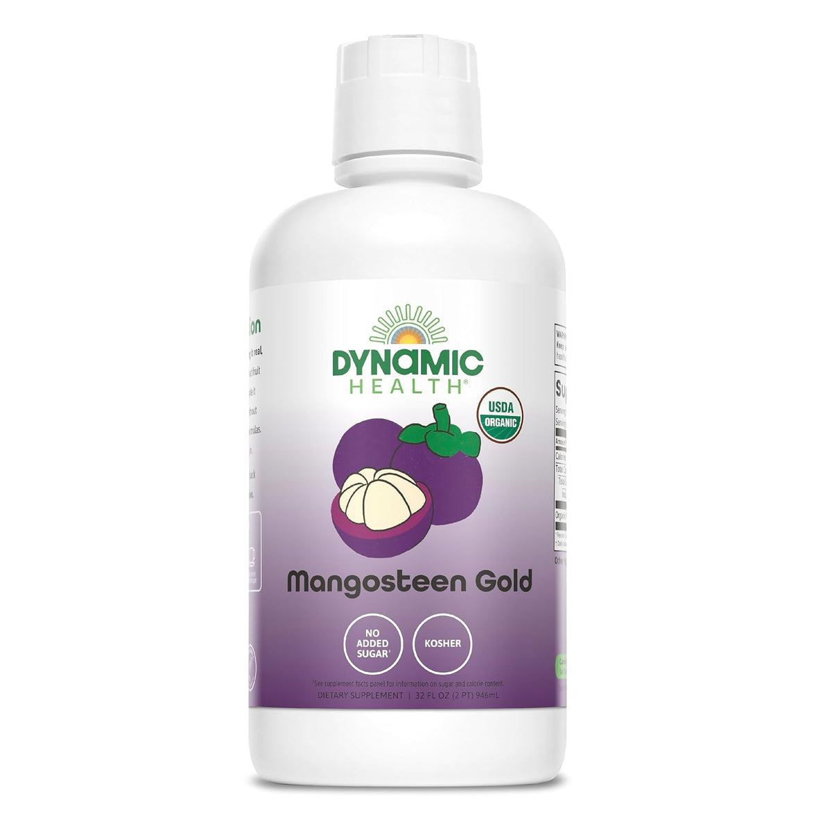 Dynamic Health Organic Mangosteen Gold Juice, 946 ml - görsel 1