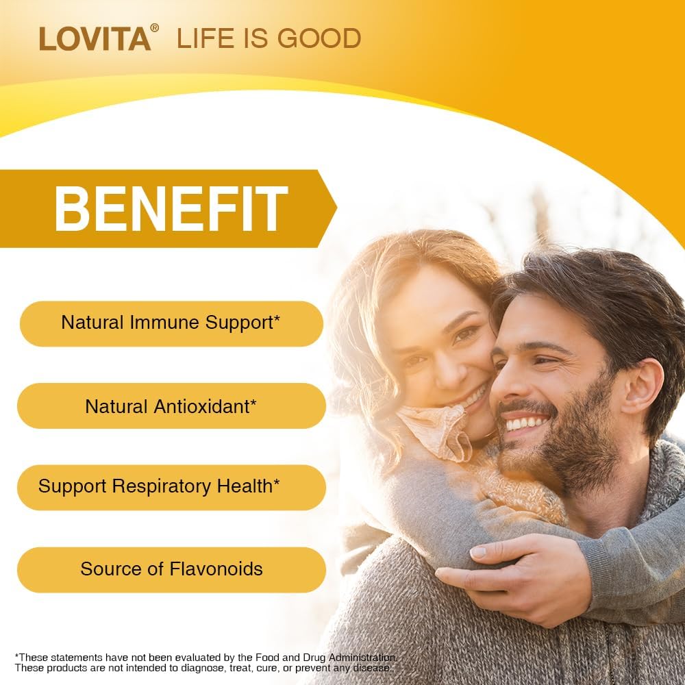 Lovita Propolis Capsules | 800mg, 5:1 Concentration | Natural Bee Propolis Extract | 30 Vegetarian Bee Propolis Capsules (Pack of 3 – 3 Months’ Supply) - görsel 3