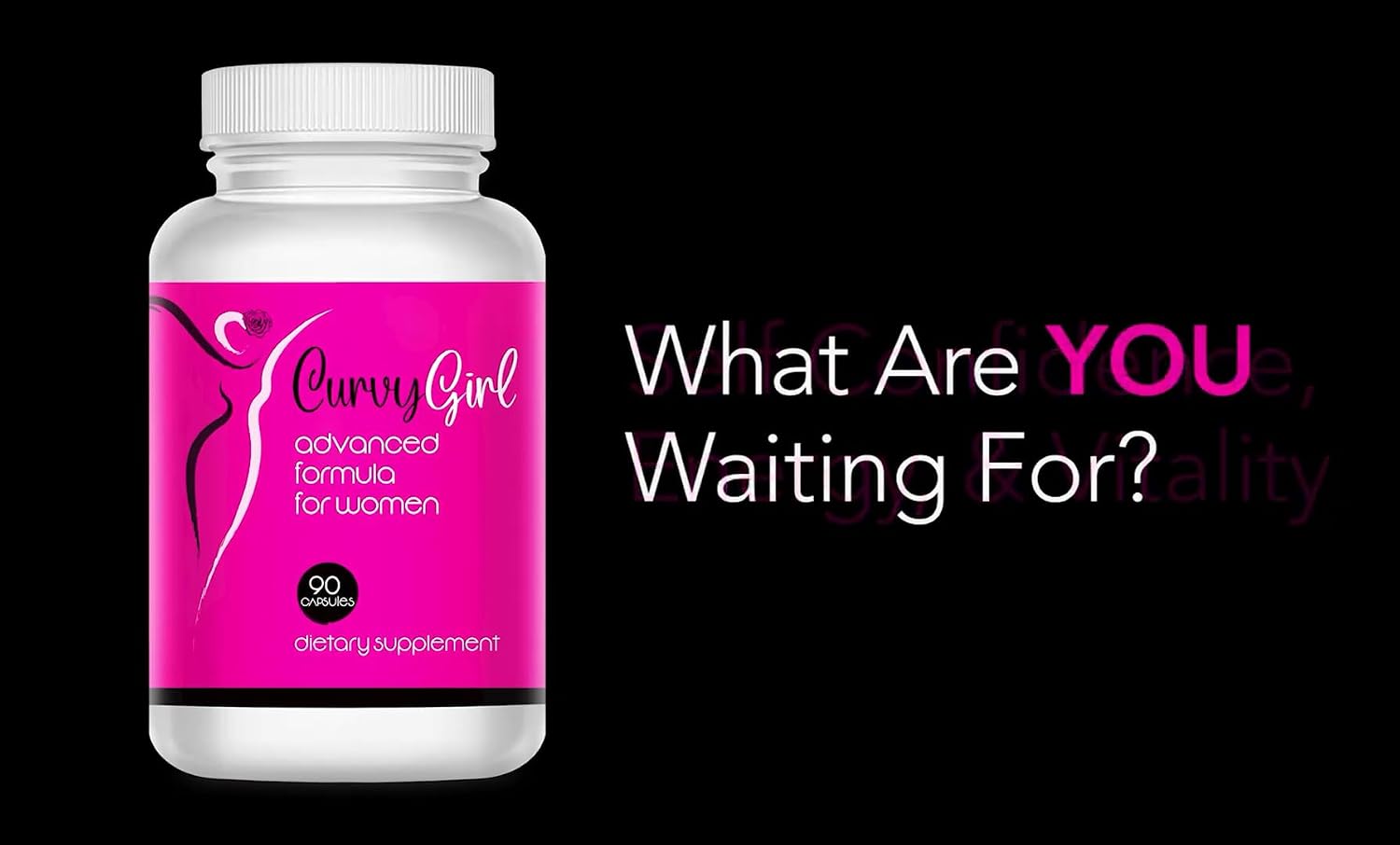 Curvy Girl – Female Weight Gain Tablets – Natural Top and Bottom Enhancement – 90 Capsules - görsel 6